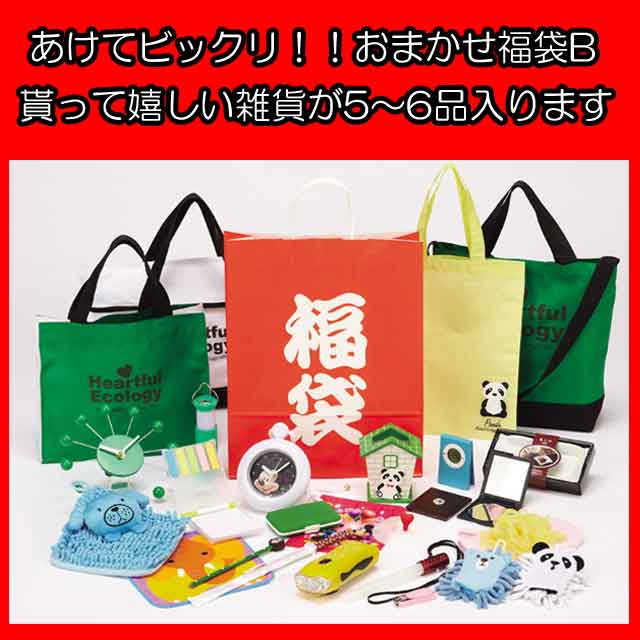 粗品・景品・プチギフト・ノベルティ・記念品の粗品屋本舗　おまかせ福袋B
