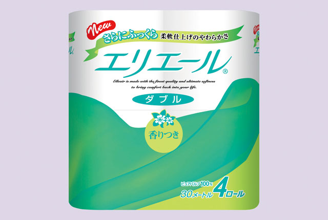 粗品・景品・ノベルティ・記念品の粗品屋本舗 エリエール トイレットティシュ・ダブル4ロール